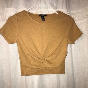 Forever 21 Knotted Crop Top